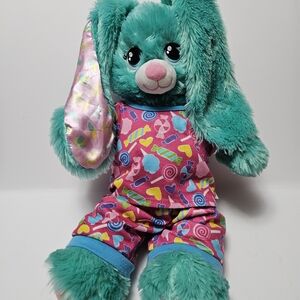 Beach Bunny Summer Ocean Vibes Plush Build A Bear Pajama Outfit Candy Print